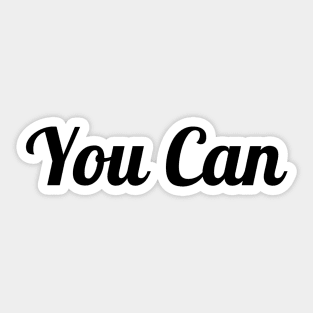 You Can Sticker